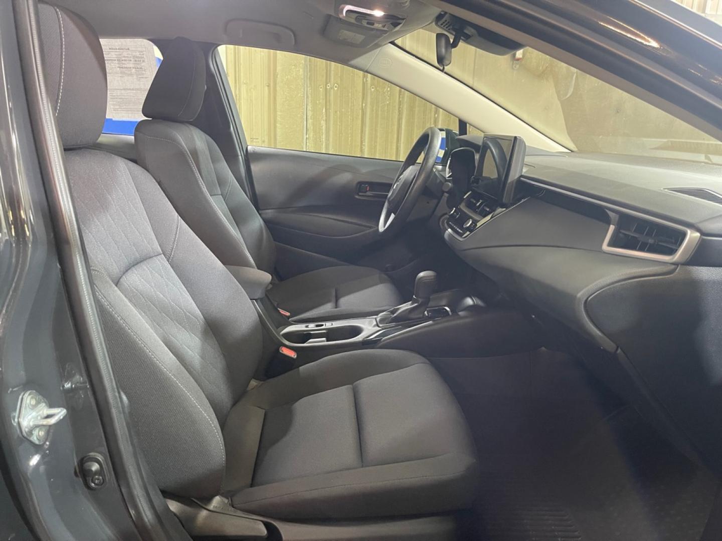 2024 GRAY TOYOTA COROLLA LE (5YFB4MDE0RP) with an 2.0L engine, Continuously Variable transmission, located at 2525 S. Cushman, Fairbanks, AK, 99701, (907) 452-5707, 64.824036, -147.712311- Photo#3