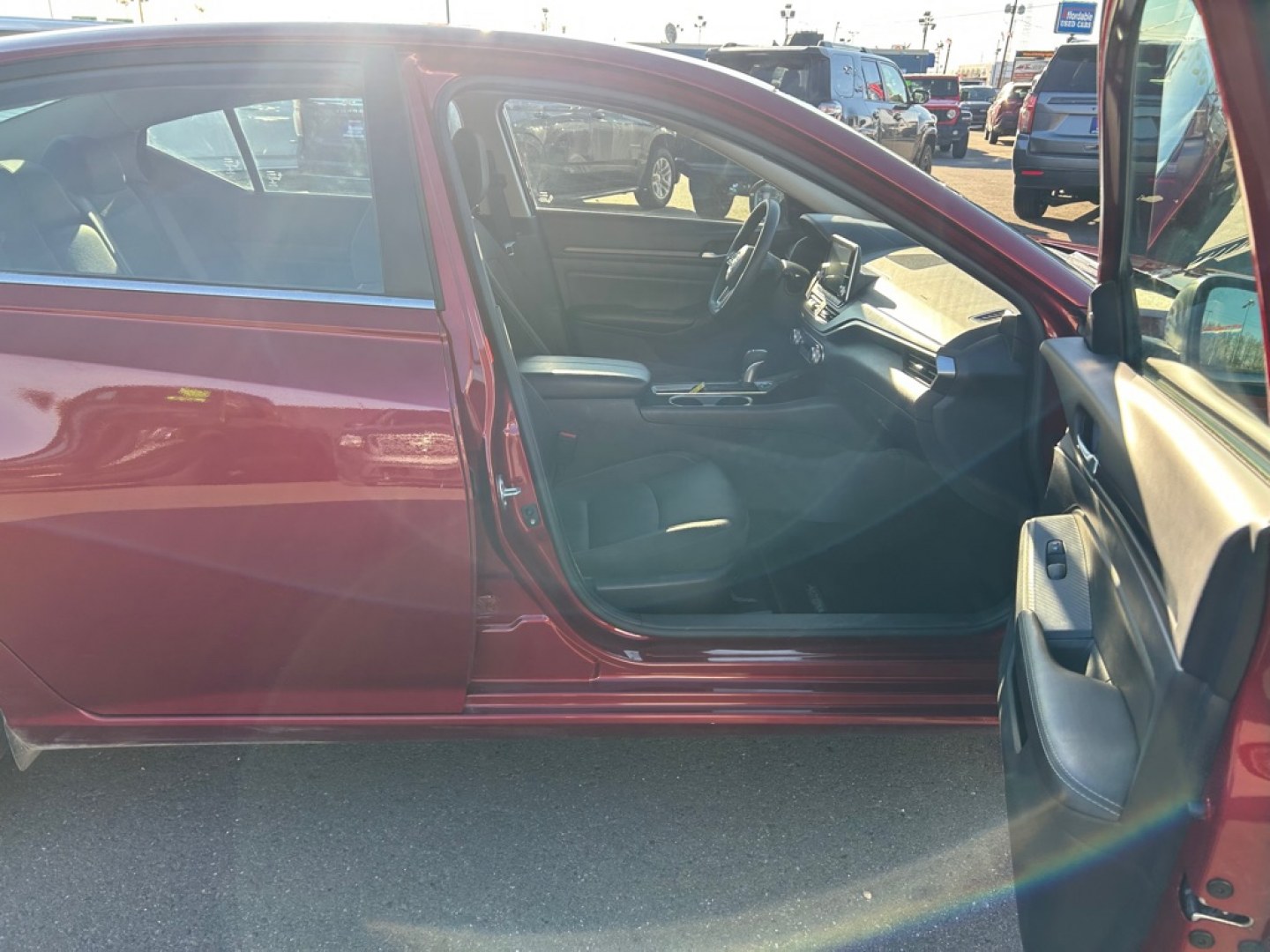 2024 RED NISSAN ALTIMA SV (1N4BL4DV1RN) with an 2.5L engine, Continuously Variable transmission, located at 2525 S. Cushman, Fairbanks, AK, 99701, (907) 452-5707, 64.824036, -147.712311- Photo#4