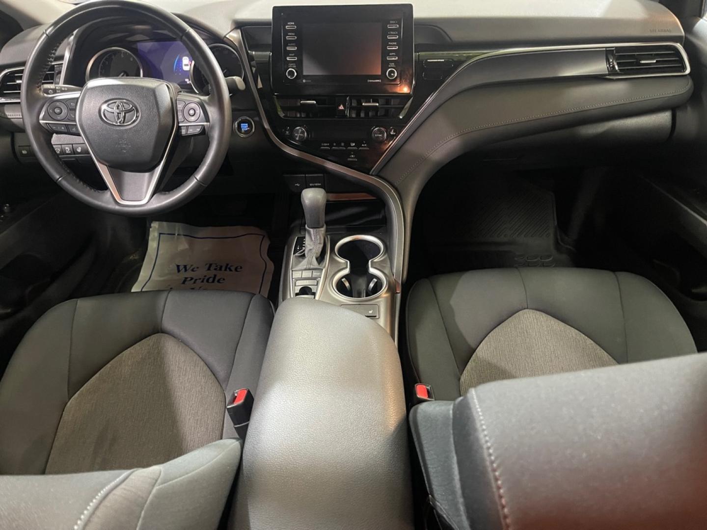 2024 BLUE TOYOTA CAMRY AWD LE (4T1R11BK8RU) with an 2.5L engine, Automatic transmission, located at 2525 S. Cushman, Fairbanks, AK, 99701, (907) 452-5707, 64.824036, -147.712311- Photo#10