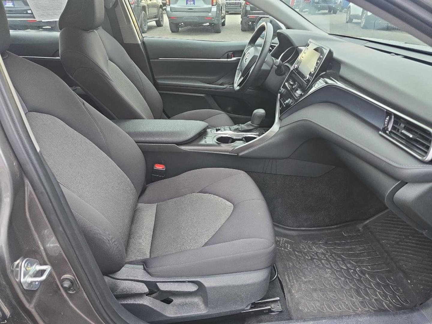 2024 BLACK TOYOTA CAMRY AWD LE (4T1R11BK7RU) with an 2.5L engine, Automatic transmission, located at 2525 S. Cushman, Fairbanks, AK, 99701, (907) 452-5707, 64.824036, -147.712311- Photo#1