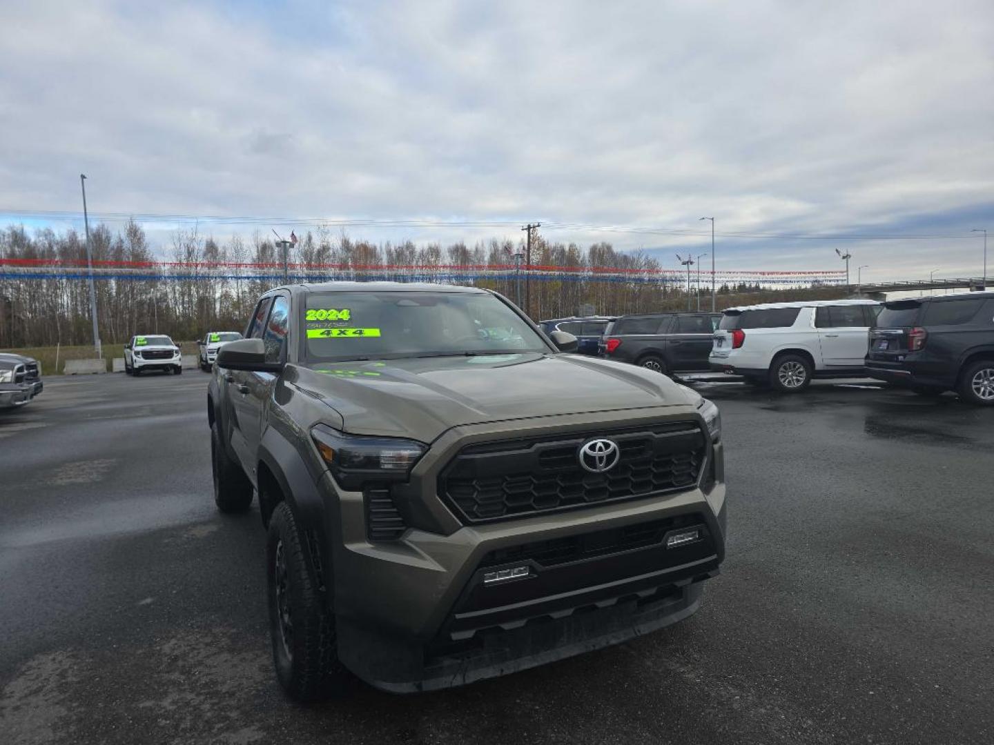 2024 TAN TOYOTA TACOMA DOUBLE CAB (3TYLB5JN3RT) with an 2.4L engine, Automatic transmission, located at 2525 S. Cushman, Fairbanks, AK, 99701, (907) 452-5707, 64.824036, -147.712311- Photo#0