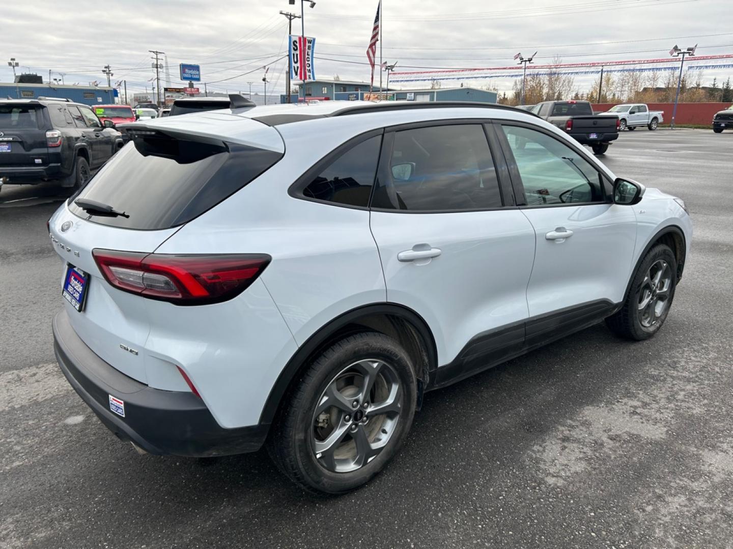 2025 WHITE FORD ESCAPE ST LINE SELECT (1FMCU9NA4SU) with an 2.0L engine, Automatic transmission, located at 2525 S. Cushman, Fairbanks, AK, 99701, (907) 452-5707, 64.824036, -147.712311- Photo#2