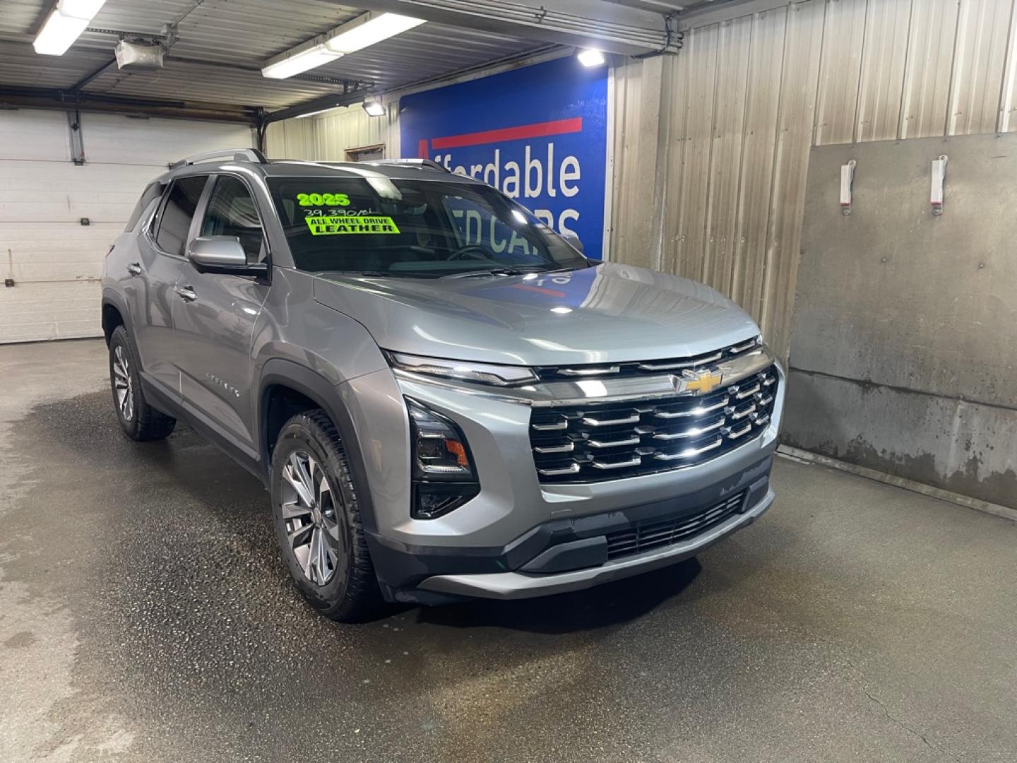 2025 GRAY CHEVROLET EQUINOX LT (3GNAXPEGXSL) with an 1.5L engine, Automatic transmission, located at 2525 S. Cushman, Fairbanks, AK, 99701, (907) 452-5707, 64.824036, -147.712311- Photo#0