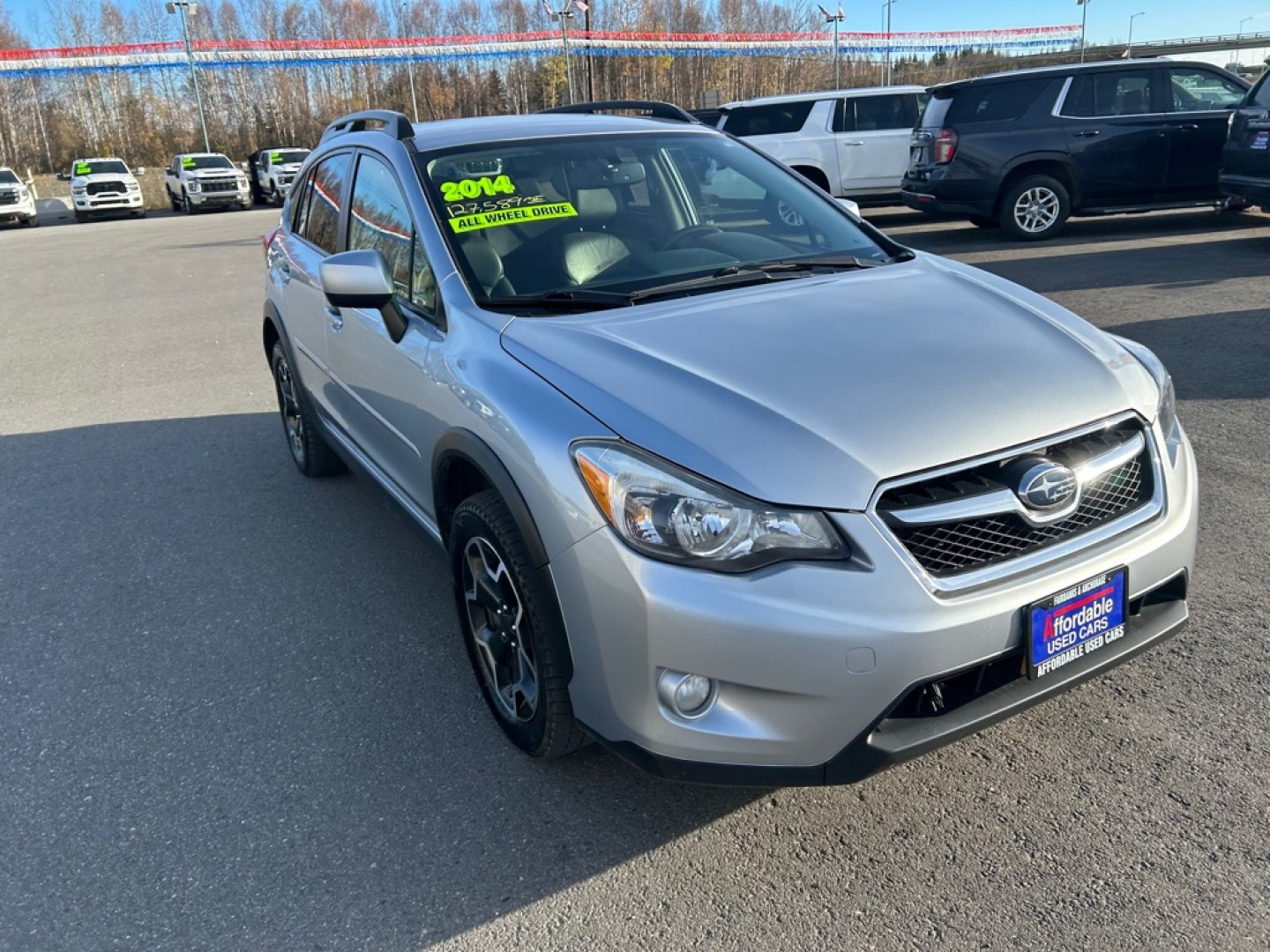 2014 SILVER SUBARU XV CROSSTREK 2.0 LIMITED (JF2GPAGC3E8) with an 2.0L engine, Continuously Variable transmission, located at 2525 S. Cushman, Fairbanks, AK, 99701, (907) 452-5707, 64.824036, -147.712311- Photo#1