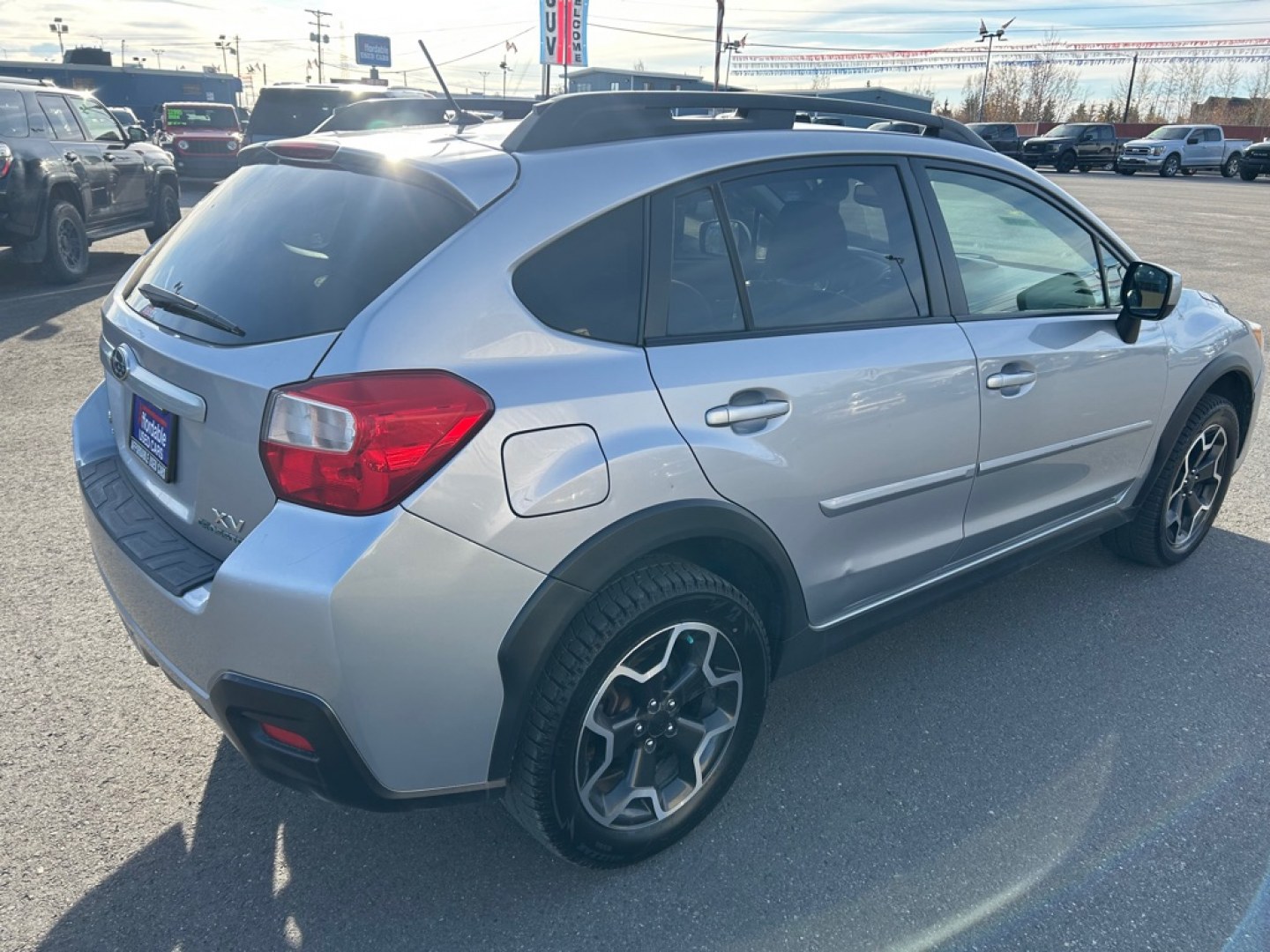 2014 SILVER SUBARU XV CROSSTREK 2.0 LIMITED (JF2GPAGC3E8) with an 2.0L engine, Continuously Variable transmission, located at 2525 S. Cushman, Fairbanks, AK, 99701, (907) 452-5707, 64.824036, -147.712311- Photo#2