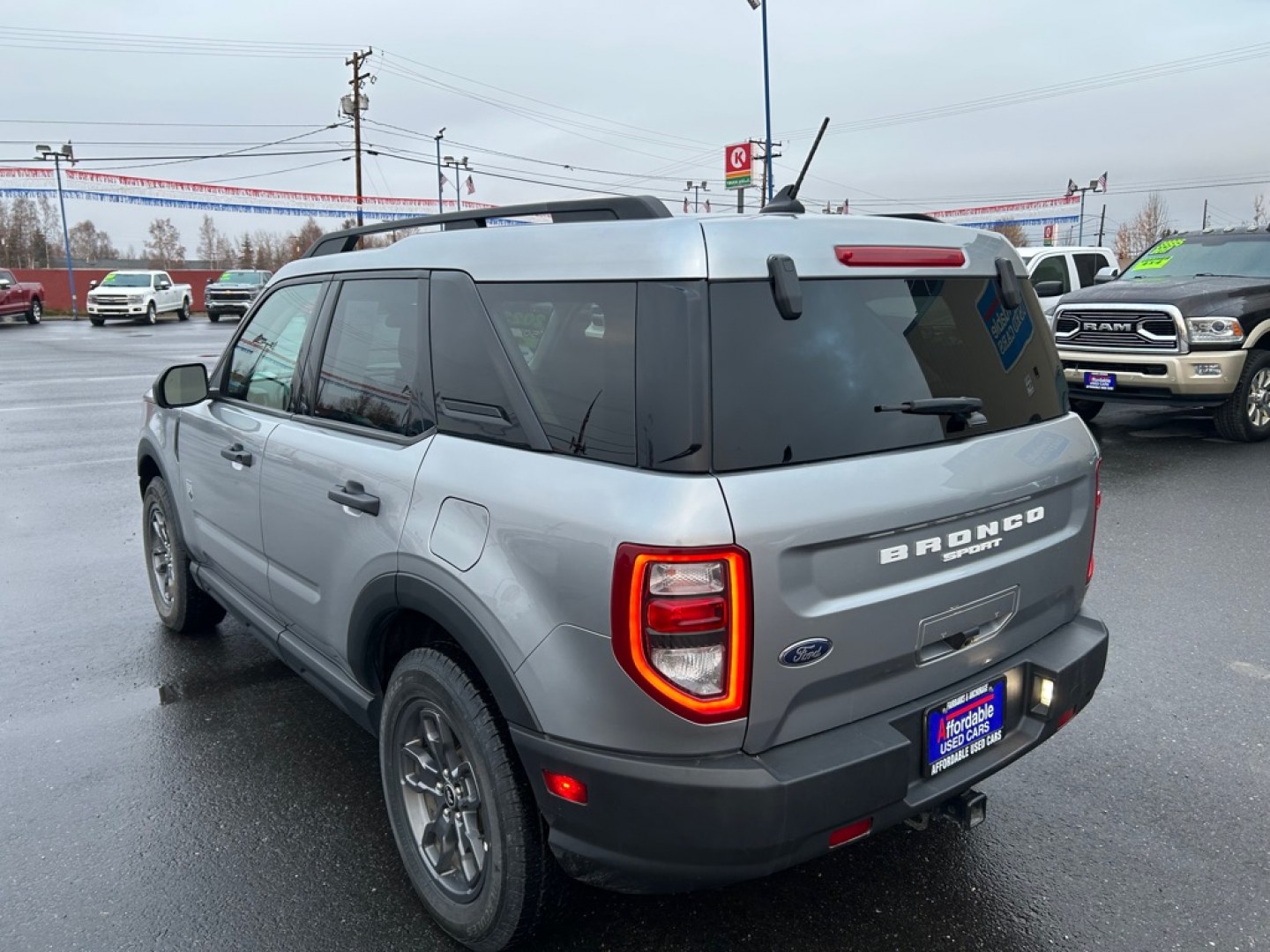 2023 SILVER FORD BRONCO SPORT BIG BEND (3FMCR9B60PR) with an 1.5L engine, Automatic transmission, located at 2525 S. Cushman, Fairbanks, AK, 99701, (907) 452-5707, 64.824036, -147.712311- Photo#3