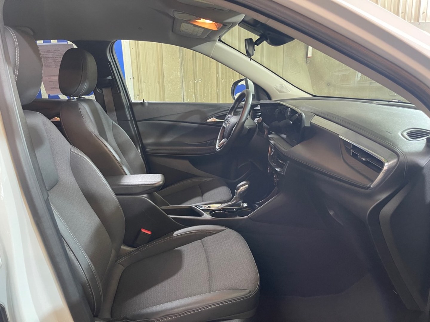 2025 WHITE BUICK ENCORE GX PREFERRED (KL4AMCSLXSB) with an 1.3L engine, Automatic transmission, located at 2525 S. Cushman, Fairbanks, AK, 99701, (907) 452-5707, 64.824036, -147.712311- Photo#3