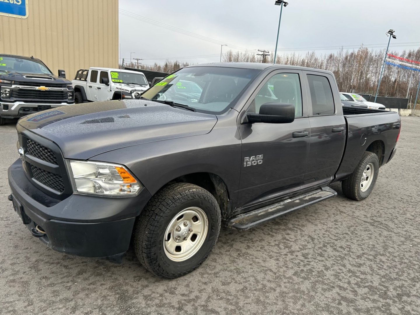 2016 GREY RAM 1500 ST (1C6RR7FG2GS) with an 3.6L engine, Automatic transmission, located at 2525 S. Cushman, Fairbanks, AK, 99701, (907) 452-5707, 64.824036, -147.712311- Photo#0