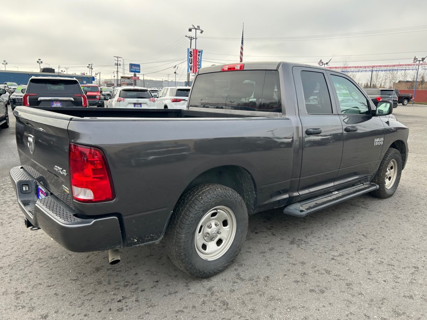 2016 GREY RAM 1500 ST (1C6RR7FG2GS) with an 3.6L engine, Automatic transmission, located at 2525 S. Cushman, Fairbanks, AK, 99701, (907) 452-5707, 64.824036, -147.712311- Photo#2