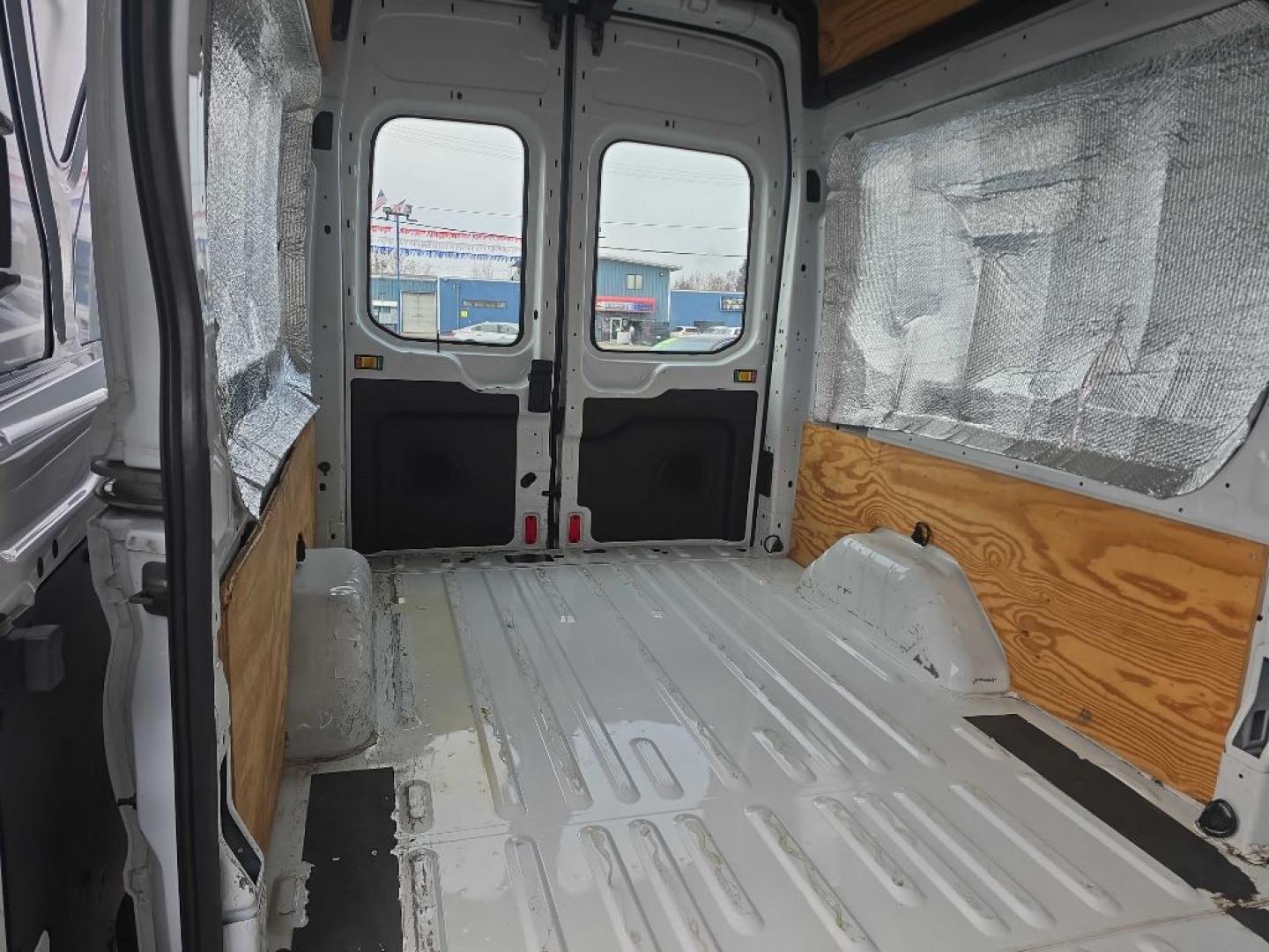 2018 WHITE FORD TRANSIT T-350 (1FTBW2XMXJK) with an 3.7L engine, Automatic transmission, located at 2525 S. Cushman, Fairbanks, AK, 99701, (907) 452-5707, 64.824036, -147.712311- Photo#3