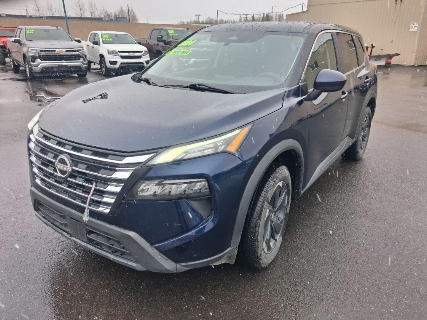 2024 BLUE NISSAN ROGUE SV (5N1BT3BB5RC) with an 1.5L engine, Continuously Variable transmission, located at 2525 S. Cushman, Fairbanks, AK, 99701, (907) 452-5707, 64.824036, -147.712311- Photo#1