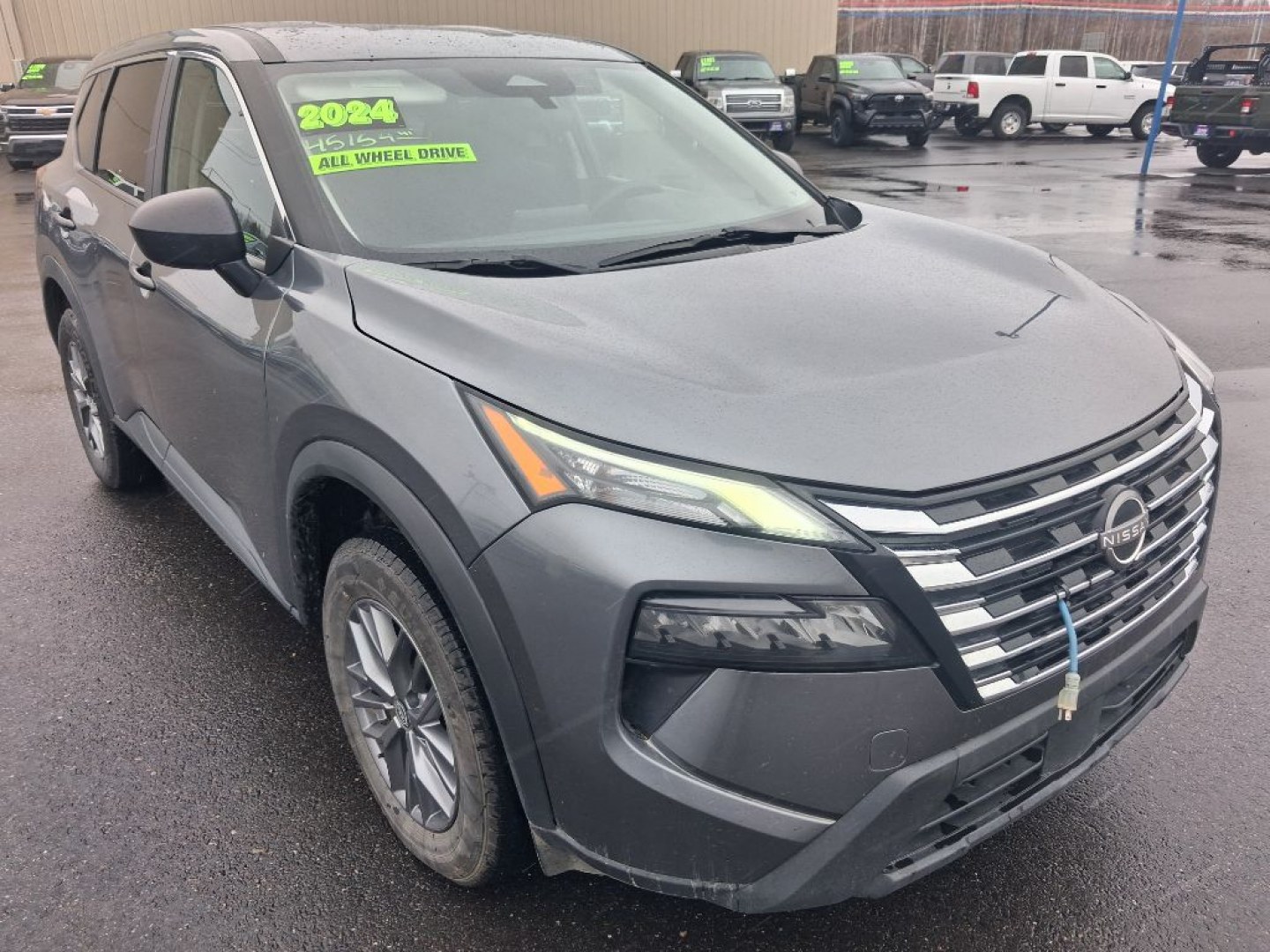 2024 GREY NISSAN ROGUE S (5N1BT3AB2RC) with an 1.5L engine, Continuously Variable transmission, located at 2525 S. Cushman, Fairbanks, AK, 99701, (907) 452-5707, 64.824036, -147.712311- Photo#0
