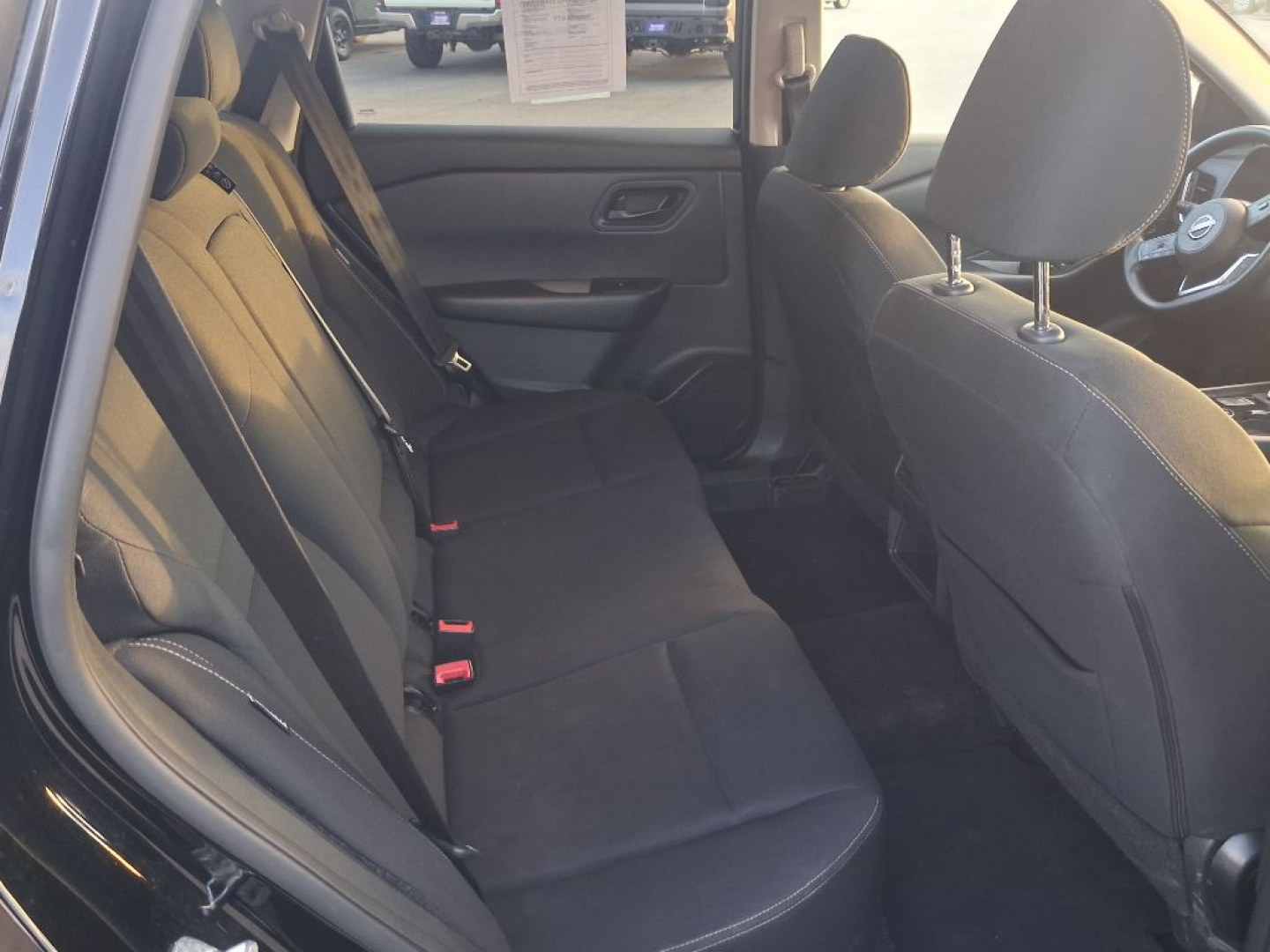 2024 BLACK NISSAN ROGUE S (5N1BT3AB3RC) with an 1.5L engine, Continuously Variable transmission, located at 2525 S. Cushman, Fairbanks, AK, 99701, (907) 452-5707, 64.824036, -147.712311- Photo#10