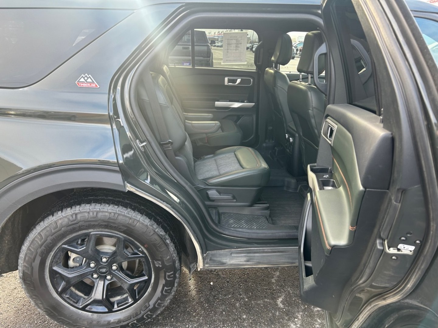 2023 GREEN FORD EXPLORER TIMBER TIMBERLINE (1FMSK8JHXPG) with an 2.3L engine, Automatic transmission, located at 2525 S. Cushman, Fairbanks, AK, 99701, (907) 452-5707, 64.824036, -147.712311- Photo#5