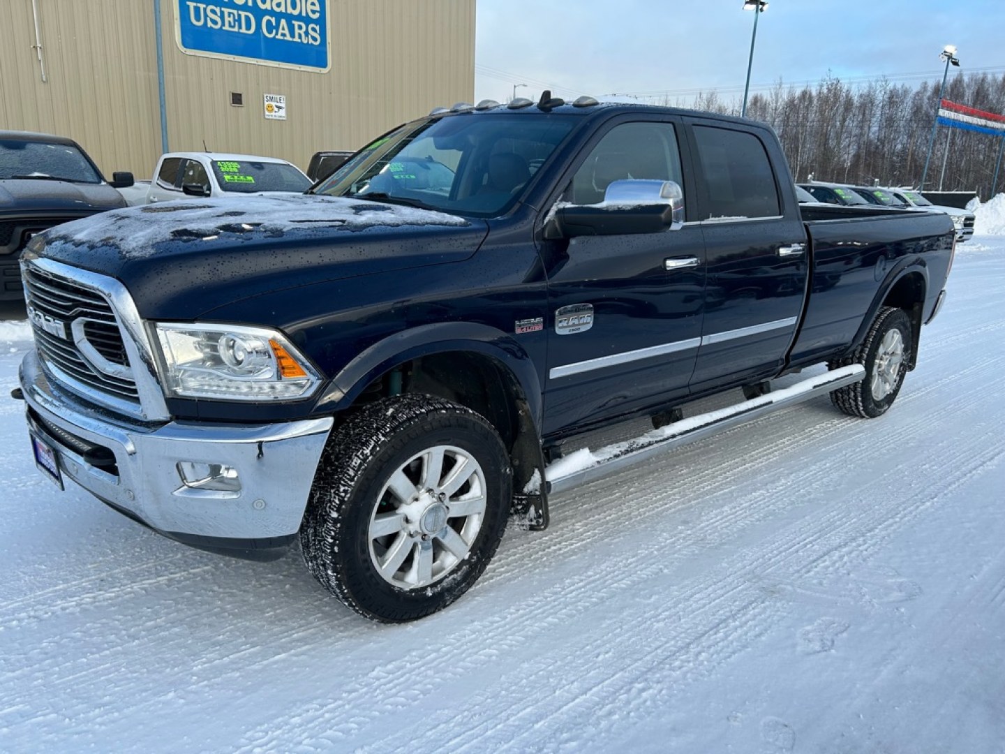 2017 BLUE RAM 2500 LONG HORN LONGHORN (3C6UR5LJXHG) with an 6.4L engine, Automatic transmission, located at 2525 S. Cushman, Fairbanks, AK, 99701, (907) 452-5707, 64.824036, -147.712311- Photo#0