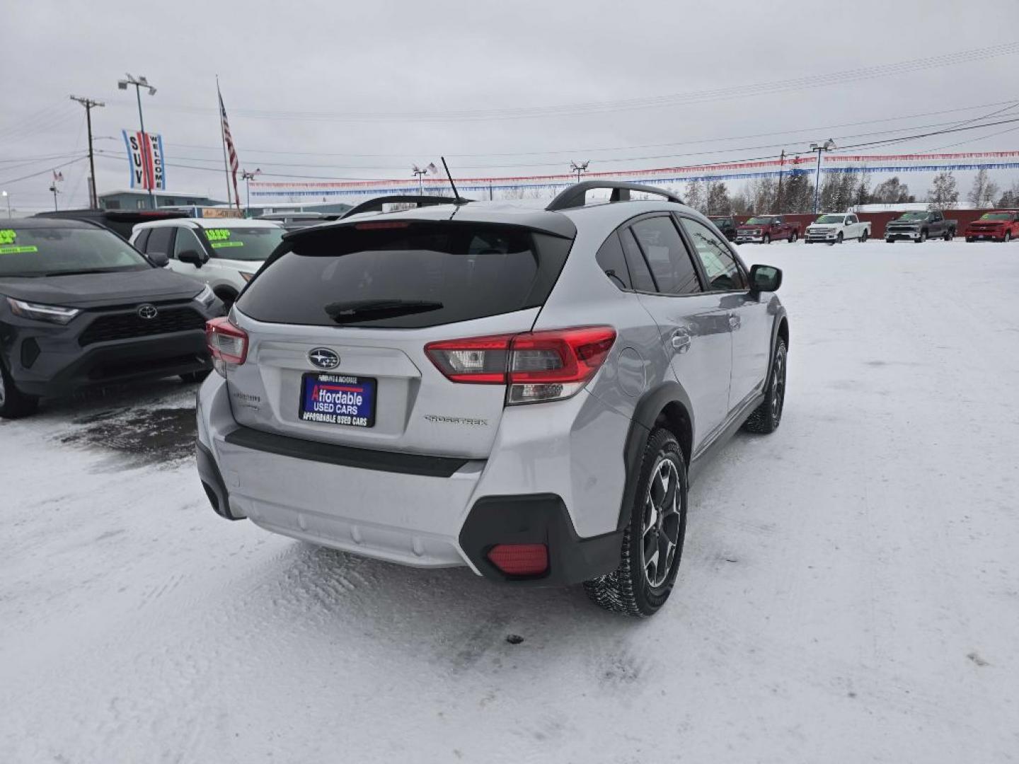 2020 SIVLER SUBARU CROSSTREK (JF2GTABC2L8) with an 2.0L engine, Continuously Variable transmission, located at 2525 S. Cushman, Fairbanks, AK, 99701, (907) 452-5707, 64.824036, -147.712311- Photo#1