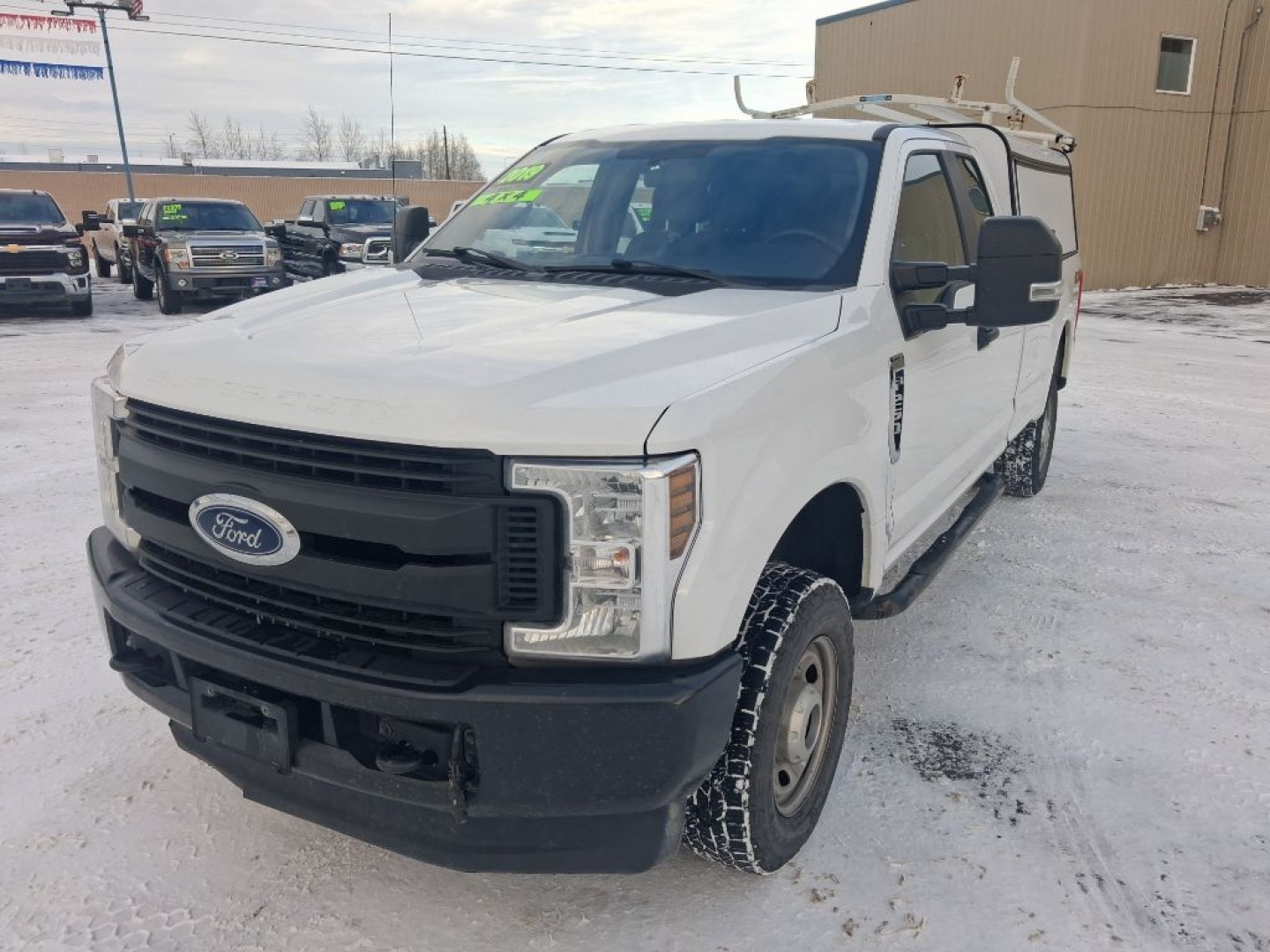 2019 WHITE FORD F250 SUPER DUTY (1FT7X2B62KE) with an 6.2L engine, Automatic transmission, located at 2525 S. Cushman, Fairbanks, AK, 99701, (907) 452-5707, 64.824036, -147.712311- Photo#1
