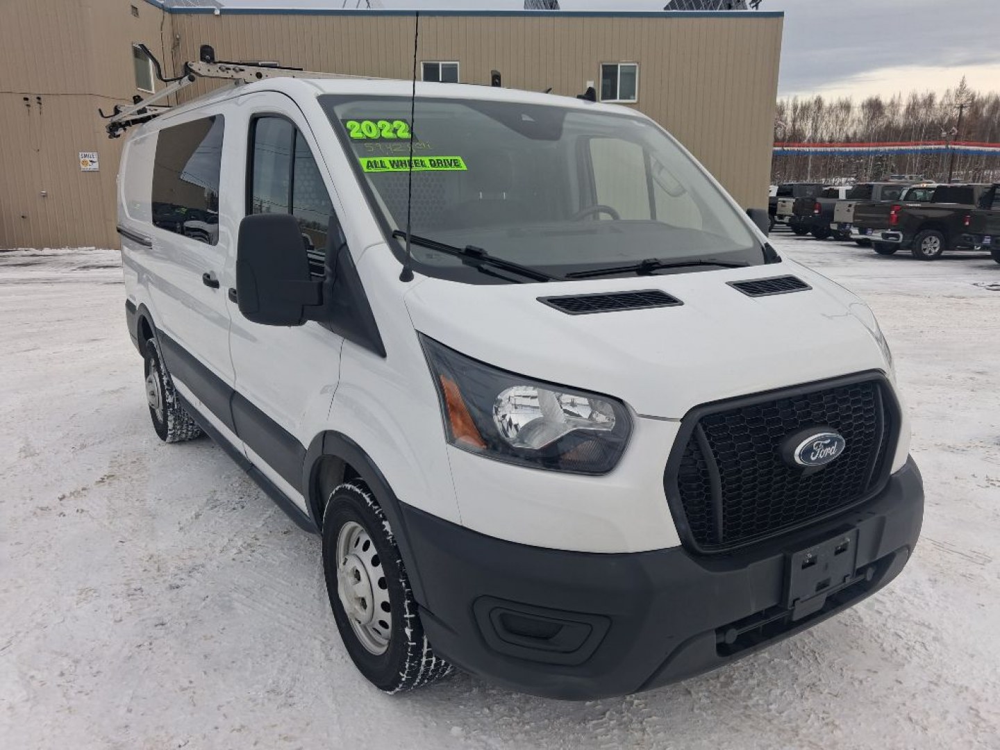 2022 WHITE FORD TRANSIT T-150 (1FTYE2Y82NK) with an 3.5L engine, Automatic transmission, located at 2525 S. Cushman, Fairbanks, AK, 99701, (907) 452-5707, 64.824036, -147.712311- Photo#7