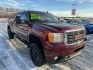2013 MAROON GMC SIERRA 2500 DENALI (1GT125E80DF) with an 6.6L engine, Automatic transmission, located at 2525 S. Cushman, Fairbanks, AK, 99701, (907) 452-5707, 64.824036, -147.712311- Photo#1
